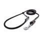 Preview: EASYLONG Hundeleine - L - 2m - schwarz